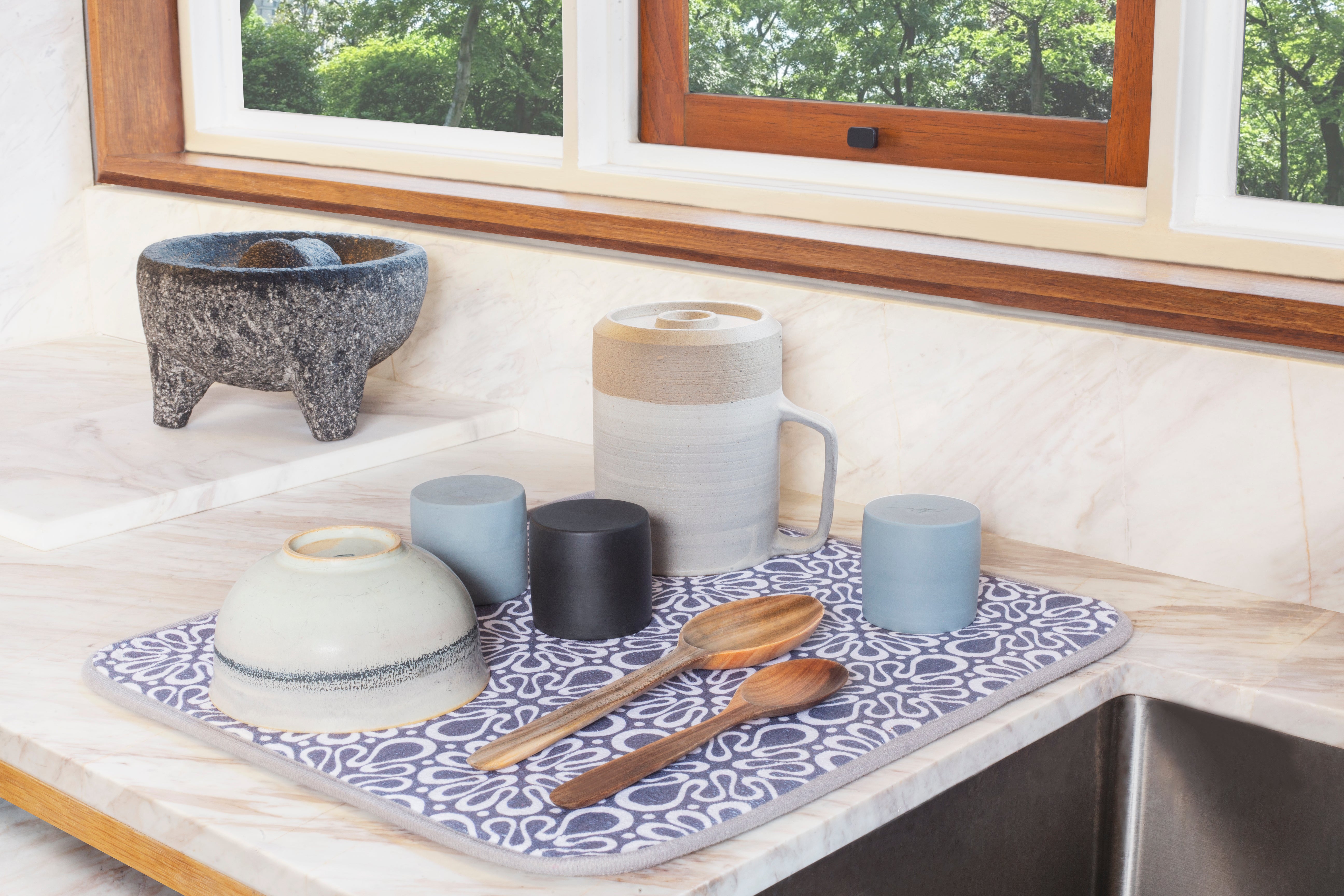 Super Absorbent Dish Drying Mat – Sensei Kitchenware
